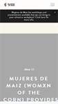Mobile Screenshot of mujeresdemaiz.com